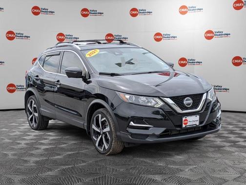 Magnetic Black 2021 Nissan Rogue Sport SL