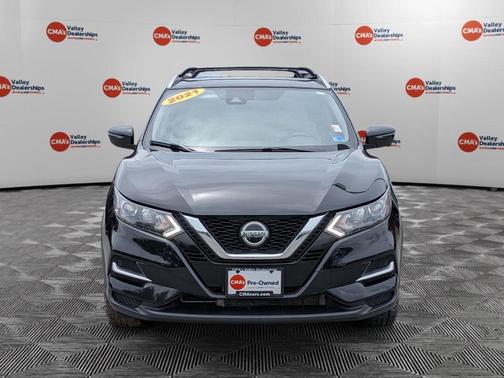 Magnetic Black 2021 Nissan Rogue Sport SL