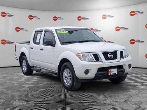 Glacier White 2018 Nissan Frontier SV