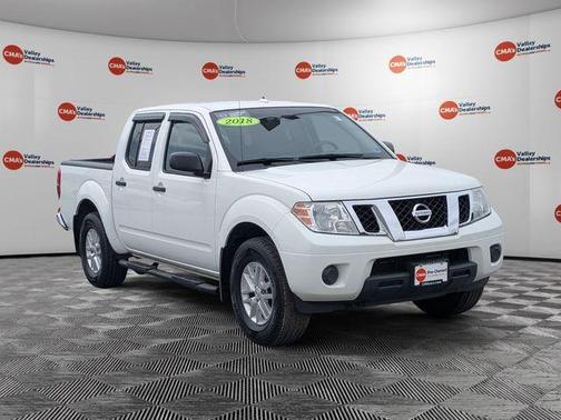 Glacier White 2018 Nissan Frontier SV