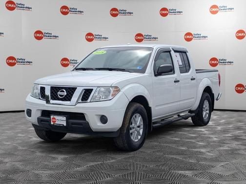 Glacier White 2018 Nissan Frontier SV