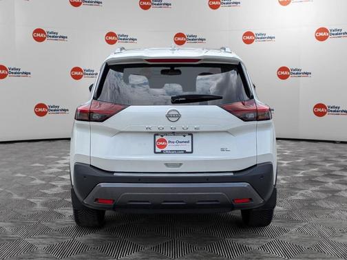 White 2023 Nissan Rogue SL