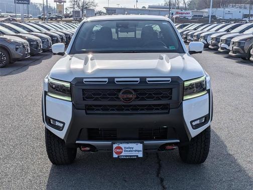 Glacier White 2026 Nissan Frontier PRO-4X