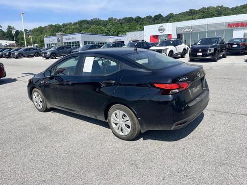 Black 2025 Nissan Versa S