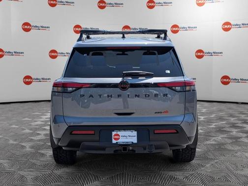 Gun Metallic 2026 Nissan Pathfinder Rock Creek