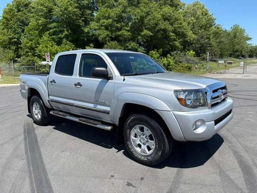 Silver 2010 Toyota Tacoma Double Cab
