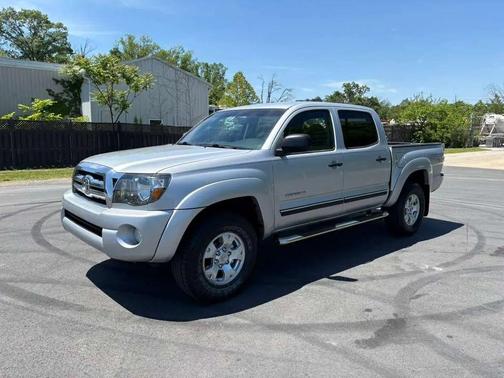 Silver 2010 Toyota Tacoma Double Cab
