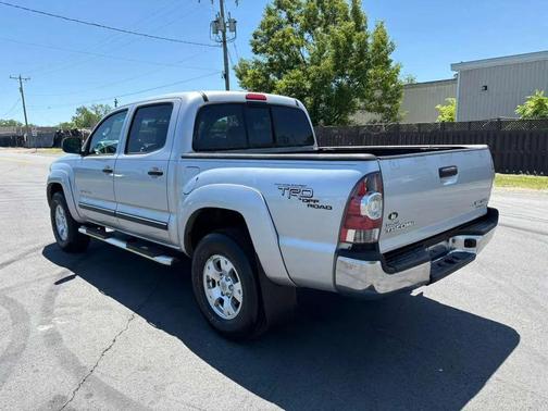 Silver 2010 Toyota Tacoma Double Cab