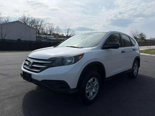 White Diamond Pearl 2013 Honda CR-V LX