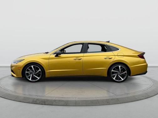 Glowing Yellow 2021 Hyundai SONATA SEL Plus