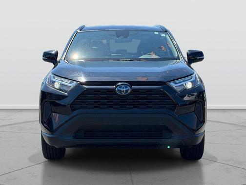 Midnight Black Metallic 2024 Toyota RAV4 Hybrid LE