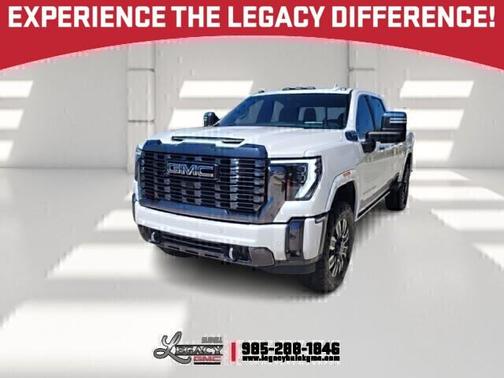 White Frost Tricoat 2024 GMC Sierra 2500 Denali Ultimate