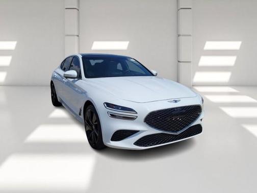 Alta White 2022 Genesis G70 3.3T AWD