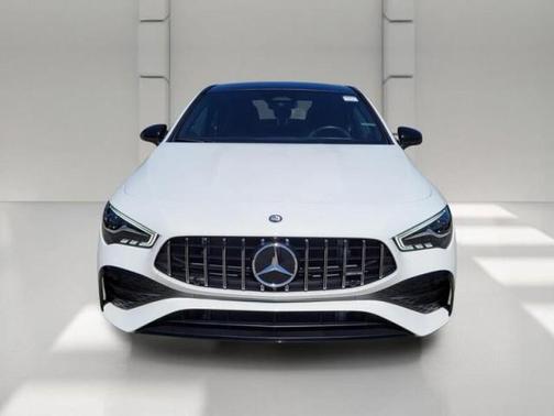 Polar White 2025 Mercedes-Benz AMG CLA 35 4MATIC