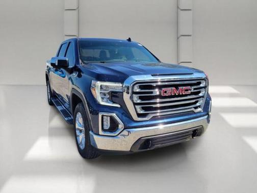 Pacific Blue Metallic 2022 GMC Sierra 1500 SLT