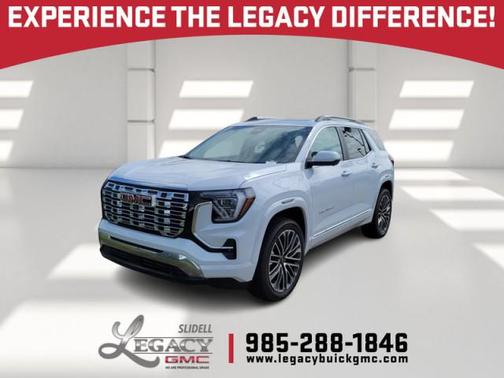 Glacier White Tricoat 2026 GMC Terrain Denali