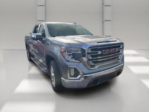 Satin Steel Metallic 2021 GMC Sierra 1500 SLT