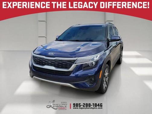 Dark Ocean Blue 2021 Kia Seltos EX