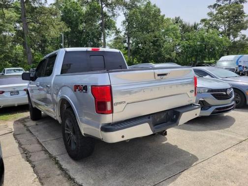 White Platinum Metallic Tri-Coat 2019 Ford F-150 Platinum