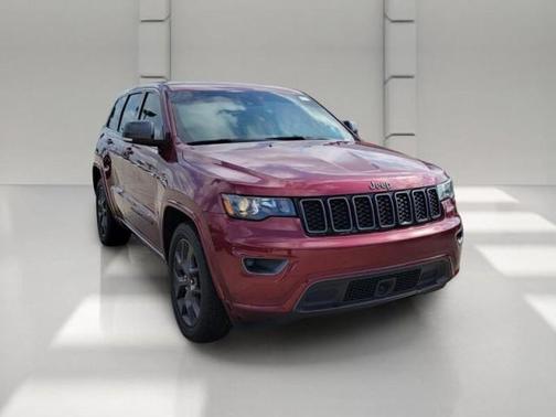 Velvet Red Pearlcoat 2021 Jeep Grand Cherokee 80th Anniversary 4x2