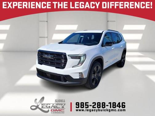 Summit White 2026 GMC Acadia Elevation FWD