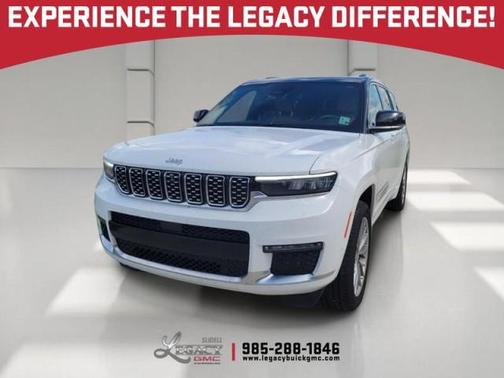 Bright White Clearcoat 2025 Jeep Grand Cherokee L Summit