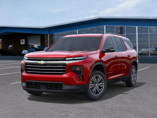 Radiant Red 2026 Chevrolet Traverse LT