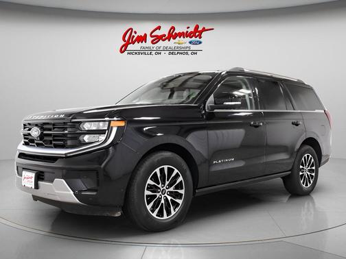 Agate Black Metallic 2025 Ford Expedition Platinum