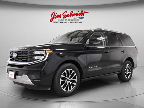 Agate Black Metallic 2025 Ford Expedition Platinum