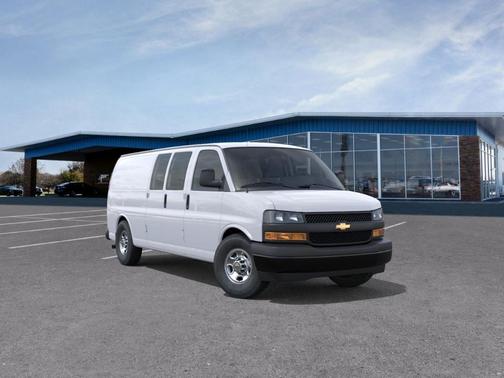 Summit White 2026 Chevrolet Express 3500 Work Van