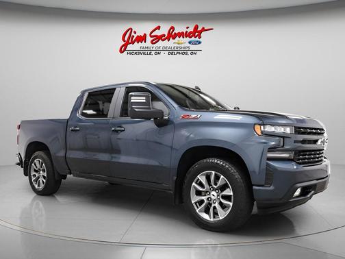 Shadow Gray Metallic 2021 Chevrolet Silverado 1500 RST