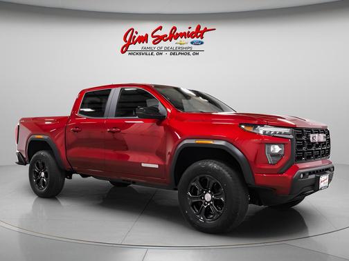 Volcanic Red 2024 GMC Canyon Elevation