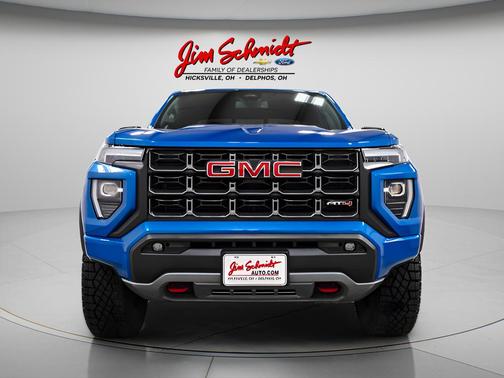 Dynamic Blue Metallic 2023 GMC Canyon AT4