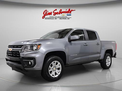 Satin Steel Metallic 2022 Chevrolet Colorado LT