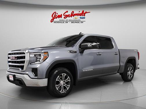 Satin Steel Metallic 2019 GMC Sierra 1500 SLE