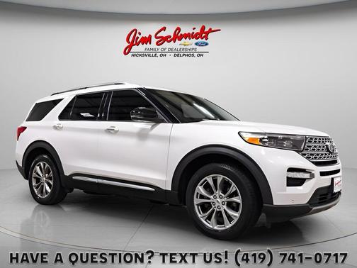 Star White 2022 Ford Explorer Limited