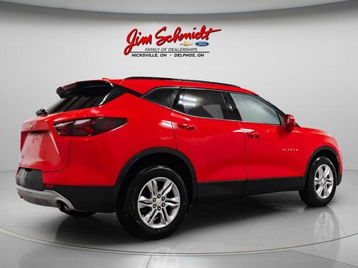 Red 2020 Chevrolet Blazer 1LT