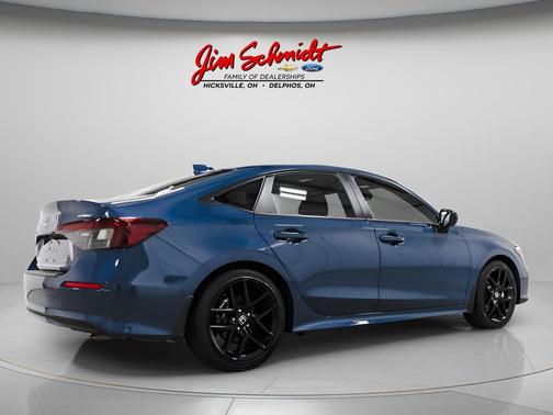 Blue Lagoon 2025 Honda Civic Hybrid