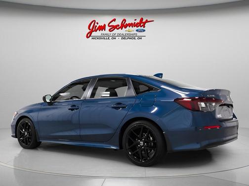 Blue Lagoon 2025 Honda Civic Hybrid