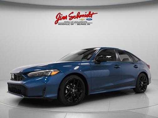 Blue Lagoon 2025 Honda Civic Hybrid