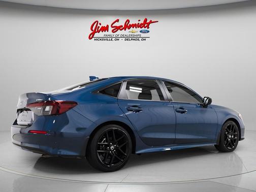 Blue Lagoon 2025 Honda Civic Hybrid