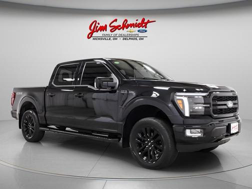 Agate Black Metallic 2024 Ford F-150 Lariat