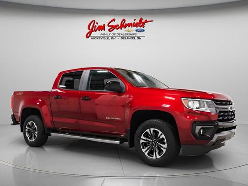 Cherry Red Tintcoat 2021 Chevrolet Colorado Z71