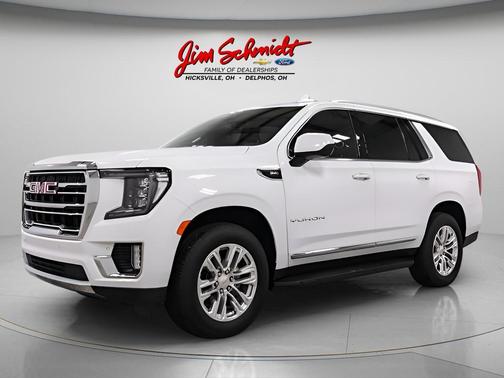 Summit White 2024 GMC Yukon SLT