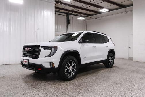 Summit White 2024 GMC Acadia AT4