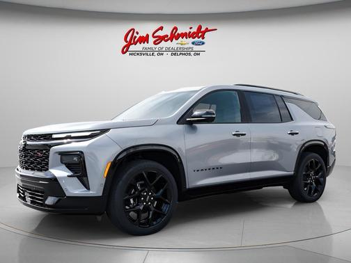 Sterling Gray Metallic 2026 Chevrolet Traverse RS