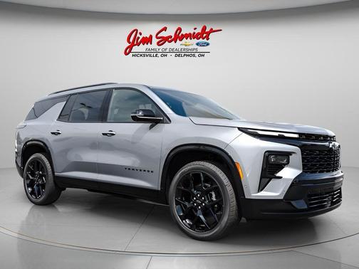 Sterling Gray Metallic 2026 Chevrolet Traverse RS