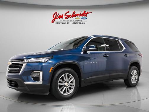 Northsky Blue Metallic 2023 Chevrolet Traverse LT Cloth