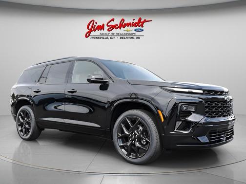 Mosaic Black Metallic 2026 Chevrolet Traverse RS