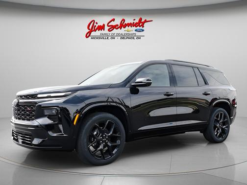 Mosaic Black Metallic 2026 Chevrolet Traverse RS